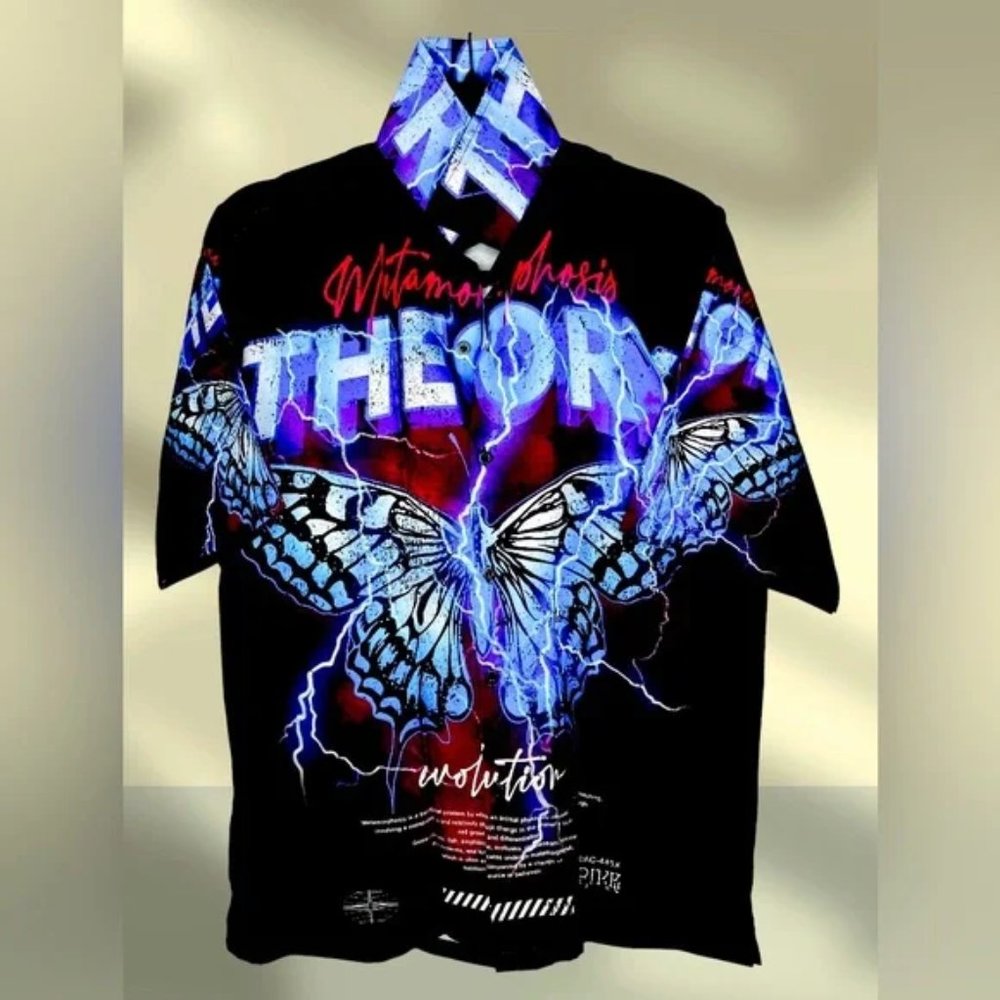 Trendy All Over Print Polo